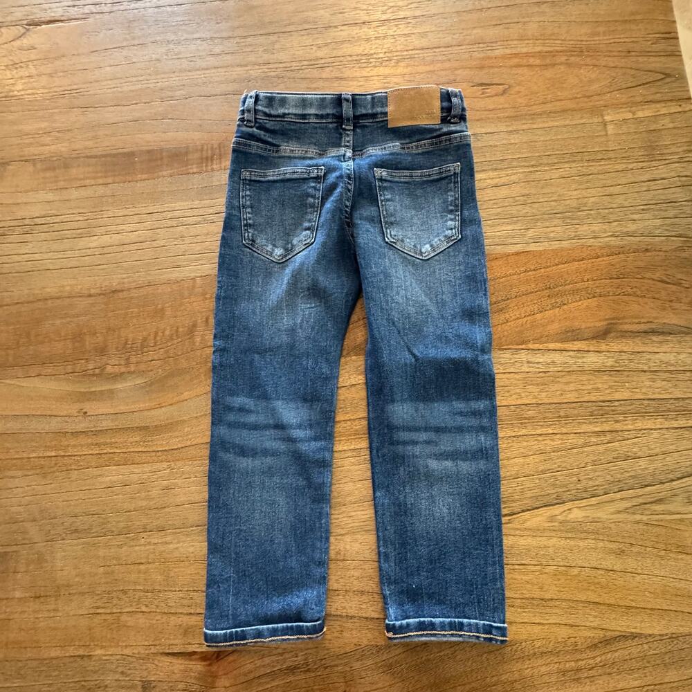 Zara Regular Denim Toddler Pants - Size 5 - Picture 2 of 3